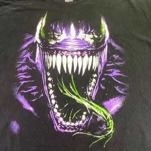 Marvel Venom T Shirt Men's 3XL‎ Graphic Tee Shirt Black Short Sleeve Comic Book